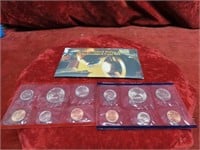 1995 -Uncirculated US mint coin set.