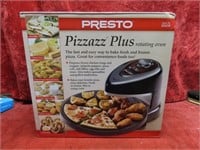 New Presto Pizzazz Plus Pizza oven.