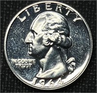 1964 Proof Washington Quarter