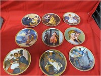 Décor plate lot.