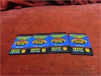 (4)Topps 1991 Stadium premium trading cards