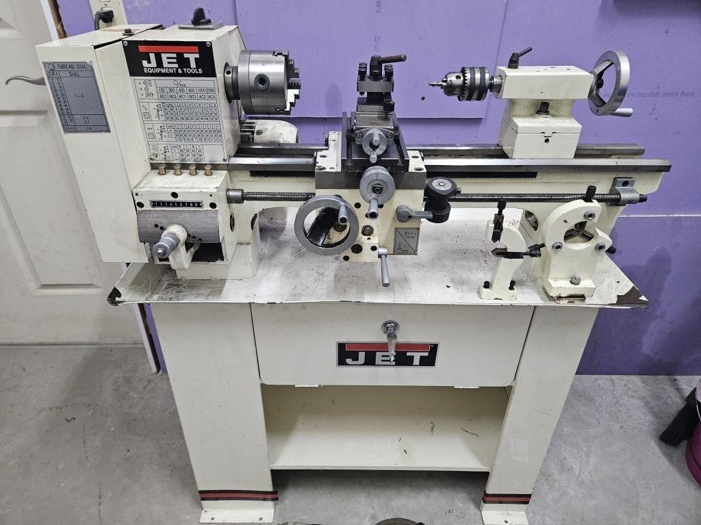 Jet BD-920W Lathe with Stand