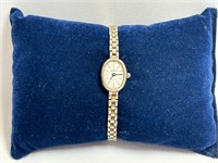 14 K White Gold Geneve Ladies Wrist Watch