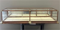 Beautiful Wood and Glass Countertop Display Case