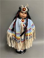 Cathy Collection Native Porcelain Doll