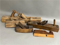 Collection of Antique Wood Planes