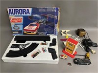 Aurora Tomy Camaro Challenge Slot Car Set