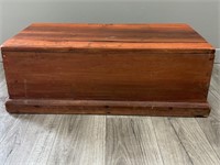 Very Old Wood Toolbox Chest