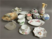 Large Collection of China and One Glass Swan