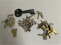 Collection of Vintage and Antique Keys