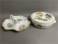 Pair of China Serving Pieces