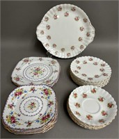 Royal Albert China Plates, Platters, Saucers