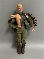 GI Joe 1964 12in Action Soldier, Blonde w/ Scar