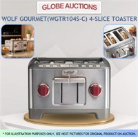 LOOKS NEW WOLF GOURMET 4-SLICE TOASTER (MSP:$649)