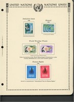 RARE United Nations Human Rights Stamps 1968
