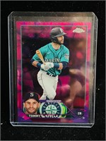 Tommy La Stella Magenta/Purple Refractor /299