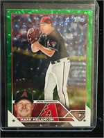 Mark Melancon US217 Green Foil /499 2023 Topps