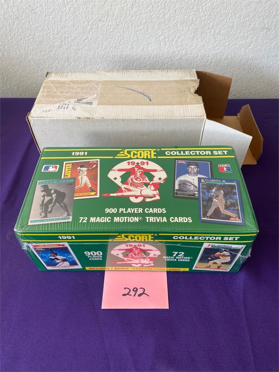 1991 MLB collectors set #292