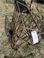 2 IRON HORSE HAY RACKS