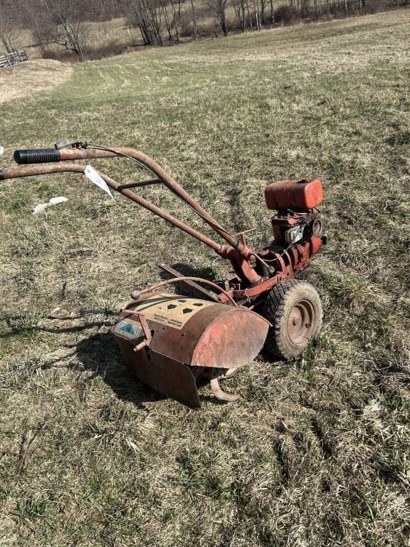 TROY BUILT ROTOTILLER  RUNNING WHEN LAST USED