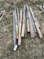 15 PRESSURE TREATED FENCE POSTS 61/2 ' X 42 " WIDE
