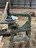 LARGE CAST IRON SCROLL SAW "WORKS"