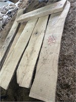 CURLY  MAPLE : 6 PLANKS - 2 5/8" THICK