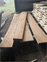 4 CHERRY BOARDS APPROX. - 2' THICK
