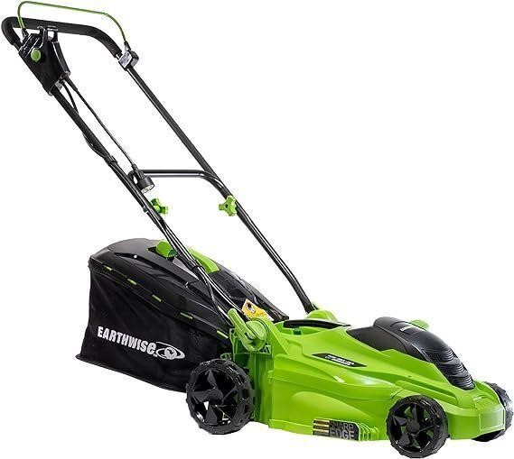 Earthwise 16" Electric Lawn Mower: Walk-Behind