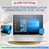 HP ENVY TOUCH LAPTOP(GEN-8 i5, 8-GB, 240-GB)