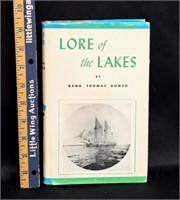 1969 LORE OF THE LAKES Hard Cover Book