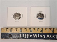 Coins-2021 Dimes-2 variants