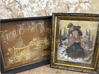 Two Victorian Needleworks