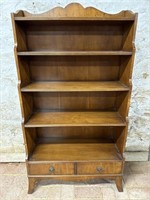 Mahogany Open Shelves