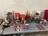 LARGE LOT OF CHRISTMAS DECOR SOME NEW