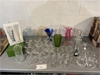KATE SPADE AND OTHER GLASSWARE