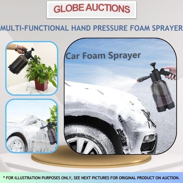 MULTI-FUNCTIONAL HAND PRESSURE FOAM SPRAYER