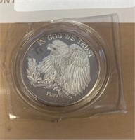 1 OUNCE .999 SILVER ROUND COIN /SHIPS