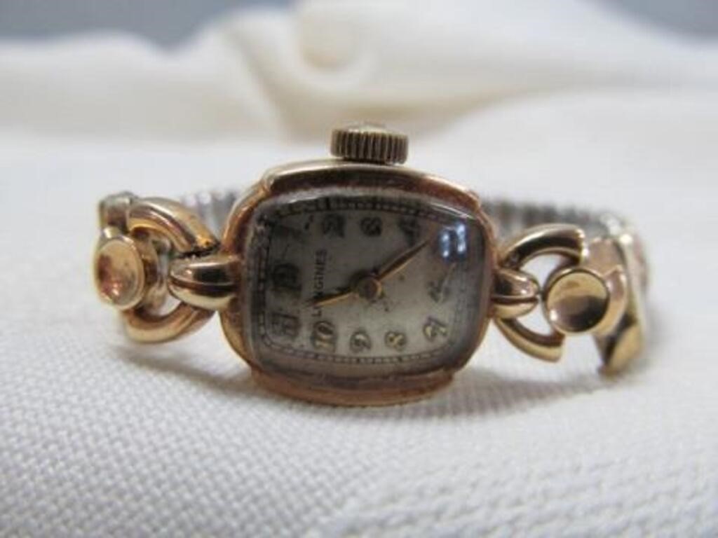 14k Longines Lady's Vintage Wrist Watch