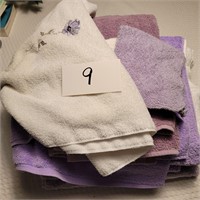 Lavendar/Purple Towel Lot