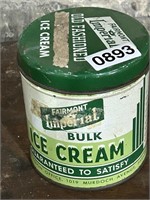 (1) UNIQUE BULK ICE CREAM TIN