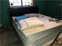 King Bed & Bedding Set (See below)