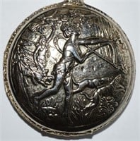 Cenova Pocket Watch With Chain Diana Hunting