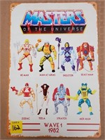 Monsters of the Universe Metal Sign
