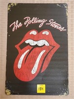 Rolling Stone Metal Sign as is