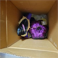 Box of Holiday Decorations