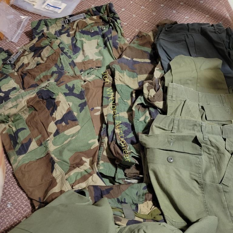 Military Greens, Pants, Shirts, Hat
