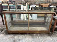 ANTIQUE H. PARK & SONS DISPLAY CABINET 6'X2'X3'