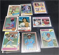 (Z) Vintage baseball collector cards