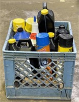 (L) Crate Full of Oils & Chemicals